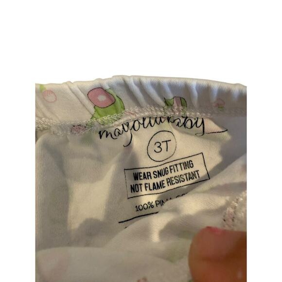 Magnolia Baby Pink Long Pajama 2 Piece Size 3T - Picture 9 of 9